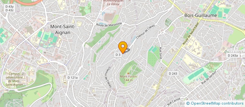 localisation de l'entreprise APAA à BOIS-GUILLAUME