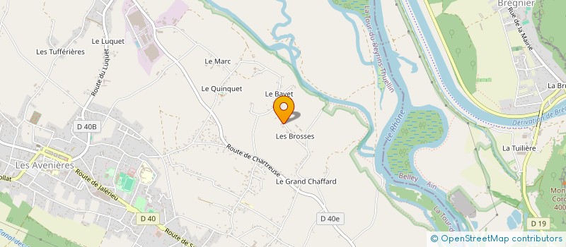 localisation de l'entreprise APAAR  LES AVENIERES VEYRINS-THUELLIN