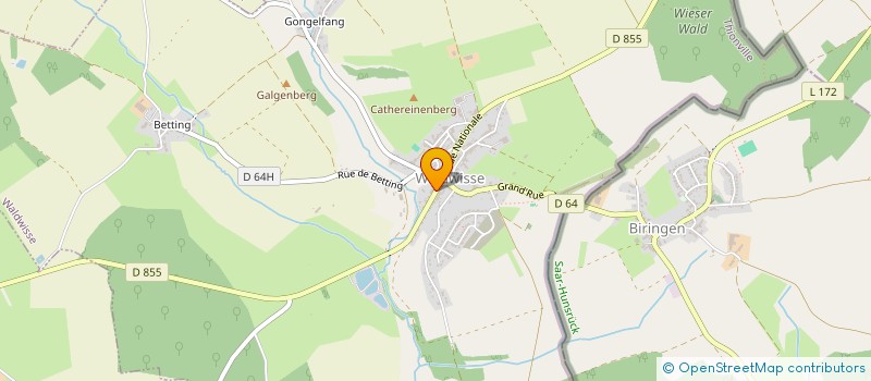 localisation de l'entreprise APACH COMITE DES FETES  APACH