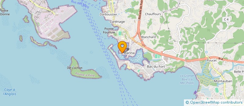 localisation de l'entreprise APACHE à POINTE-A-PITRE