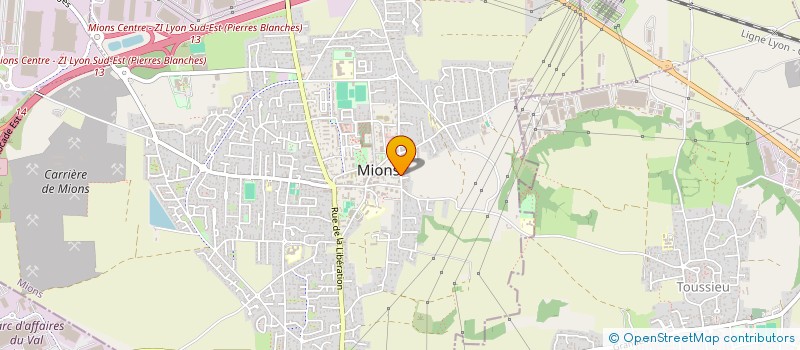 localisation de l'entreprise APACHE  MIONS