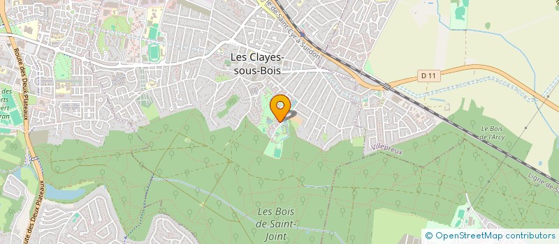 localisation de l'entreprise APACHE à LES CLAYES-SOUS-BOIS