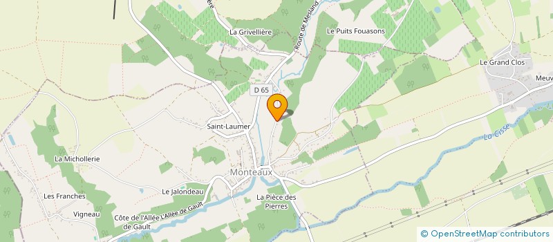 localisation de l'entreprise APACHE  MONTEAUX