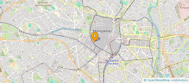 localisation de l'entreprise APACHE ARCHITECTES à MONTPELLIER