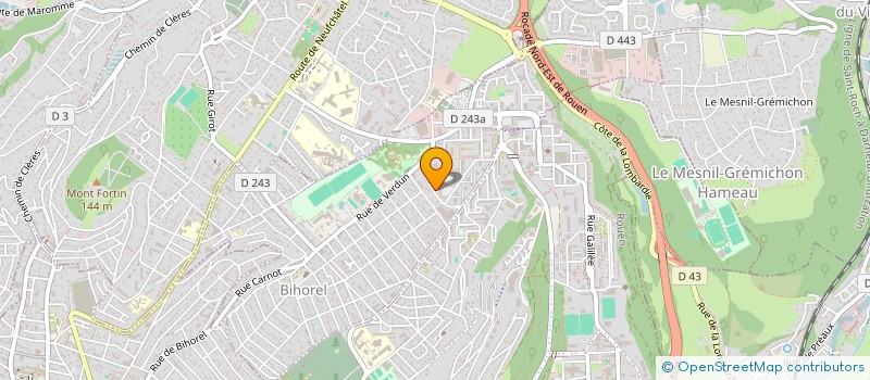 localisation de l'entreprise APACHE DISTRIBUTION à BIHOREL