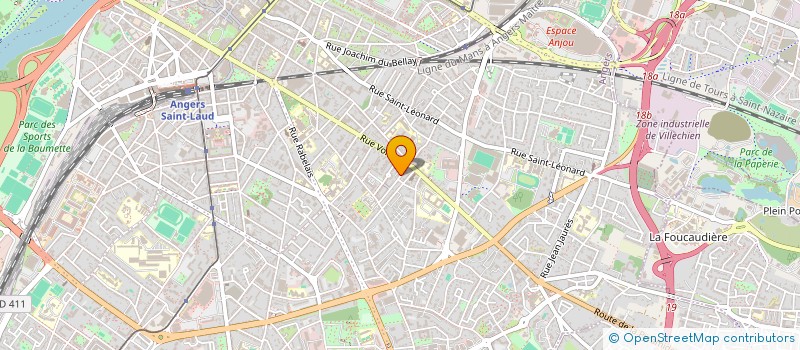 localisation de l'entreprise APACHE PRODUCTION à ANGERS