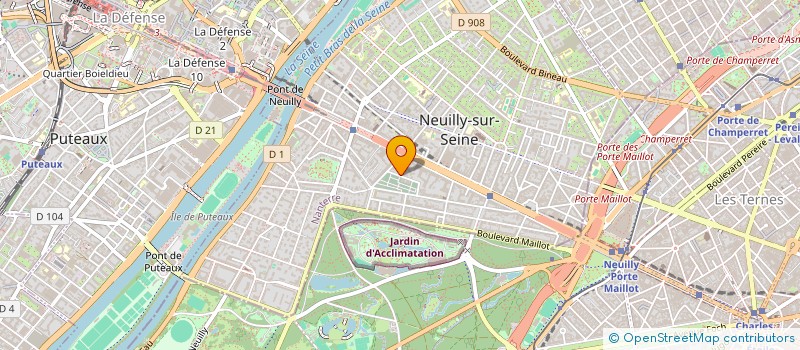 localisation de l'entreprise APACT INVEST à NEUILLY-SUR-SEINE