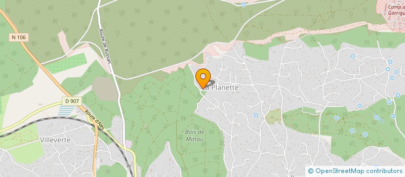 localisation de l'entreprise APAD  NIMES