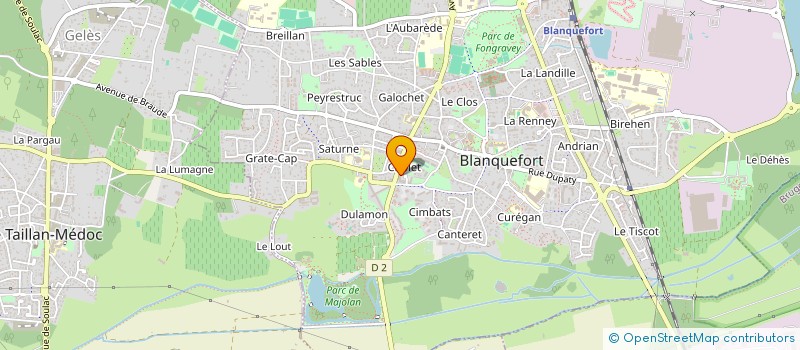 localisation de l'entreprise APAD  ASSISTANCE AUX PERSONNES - AIDE A DOMICILE à BLANQUEFORT
