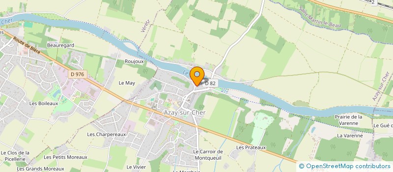 localisation de l'entreprise APAD VAL DE LOIRE à VERETZ