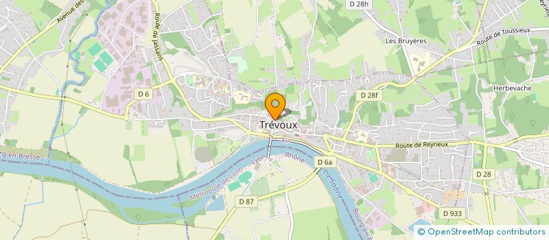 localisation de l'entreprise APAE à TREVOUX