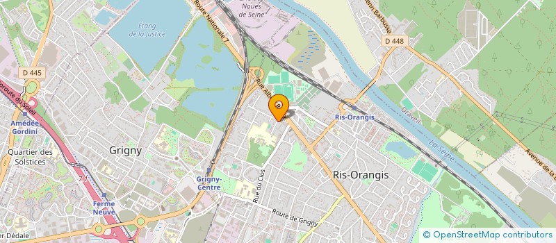 localisation de l'entreprise APAG à RIS-ORANGIS
