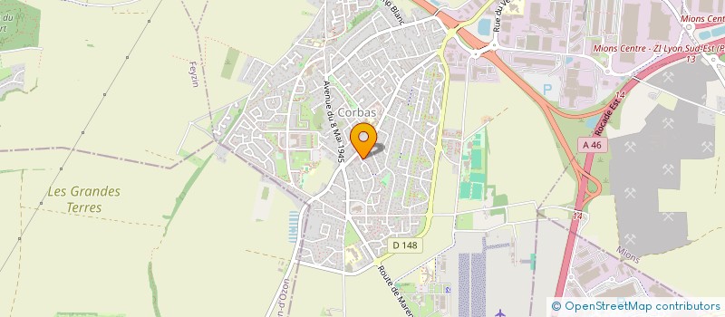 localisation de l'entreprise APAGAL  RILLIEUX-LA-PAPE