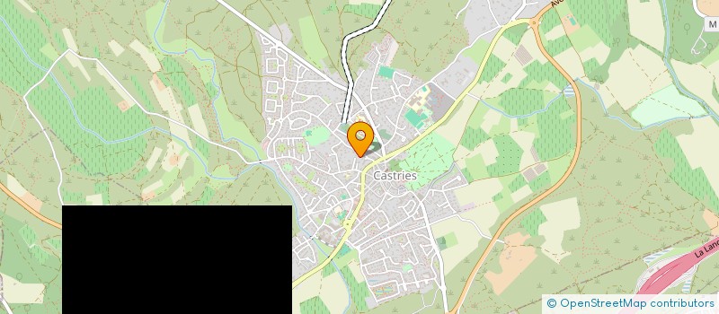 localisation de l'entreprise APAGE -  AMATEURS PASSIONNES GOURMANDS D'ECRITURE  CASTRIES