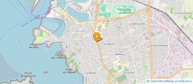 localisation de l'entreprise APAID BRETAGNE à SAINT-MALO