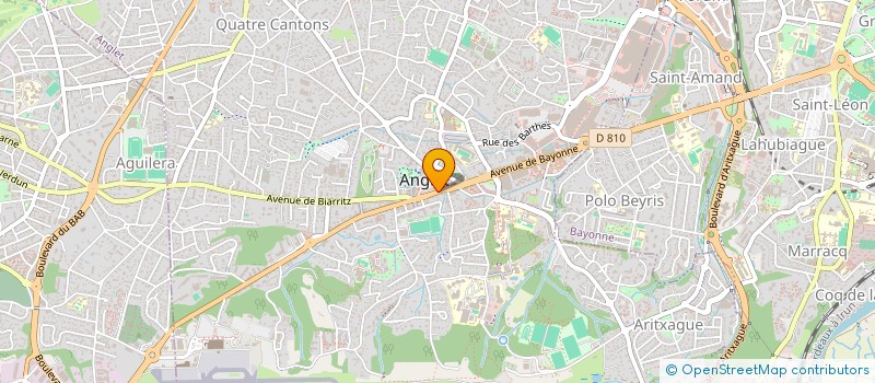 localisation de l'entreprise APAINKETA PARQUETS à ANGLET
