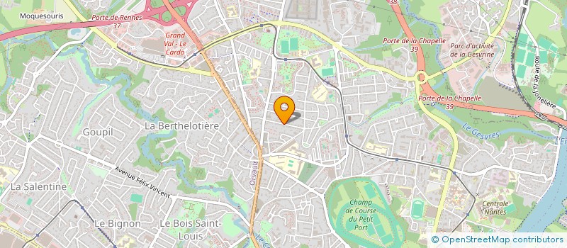 localisation de l'entreprise APAISANCE CONSULTING à NANTES