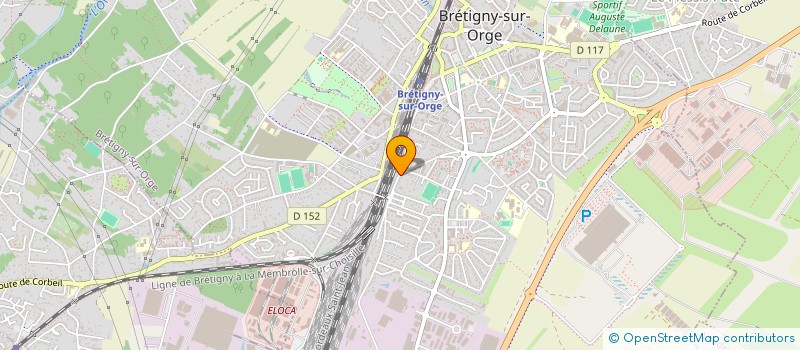 localisation de l'entreprise APAJ à BRETIGNY-SUR-ORGE