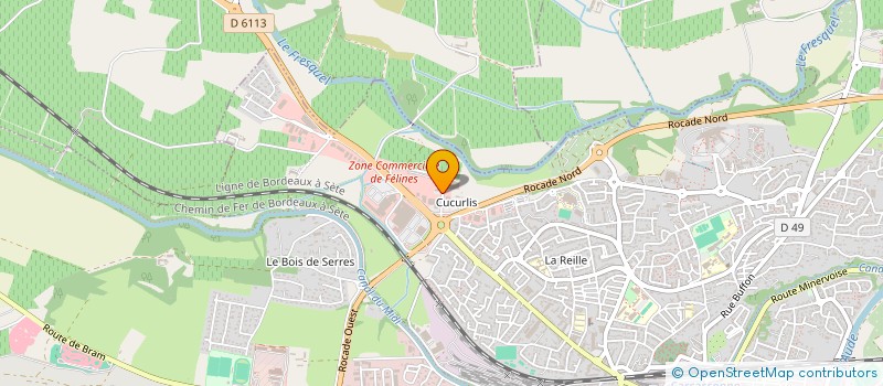 localisation de l'entreprise APAJH AUDE à CARCASSONNE
