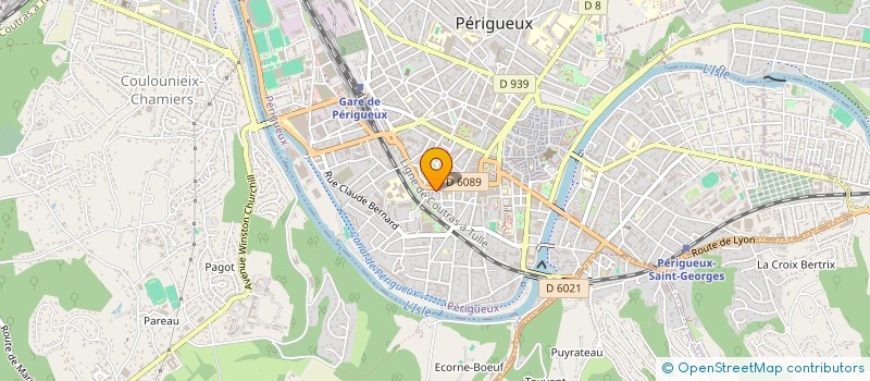 localisation de l'entreprise APAJH DORDOGNE à PERIGUEUX