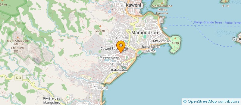 localisation de l'entreprise APAJH ILE DE MAYOTTE à MAMOUDZOU