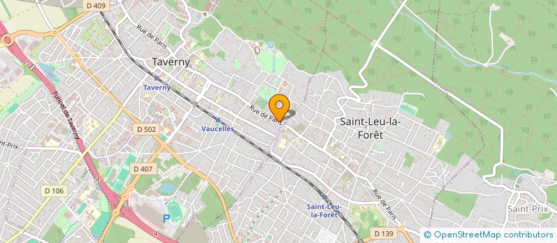 localisation de l'entreprise APAJH SAS à TAVERNY