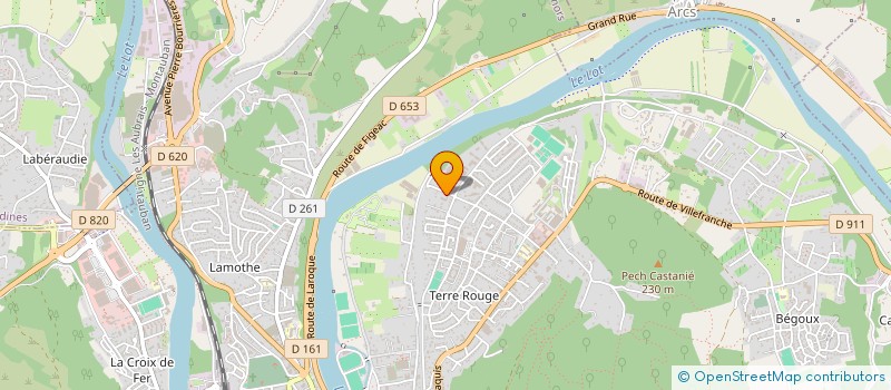 localisation de l'entreprise APAJH SASI  CAHORS