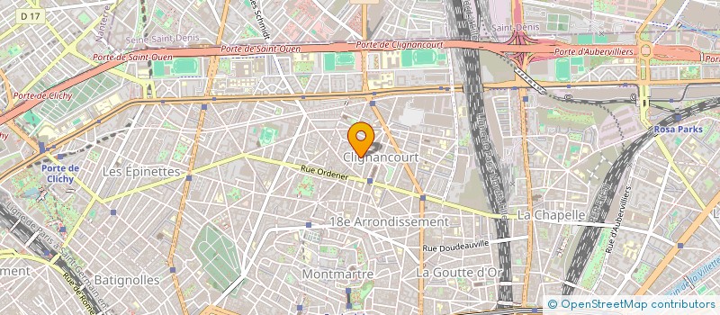 localisation de l'entreprise APAK C.T.  PARIS