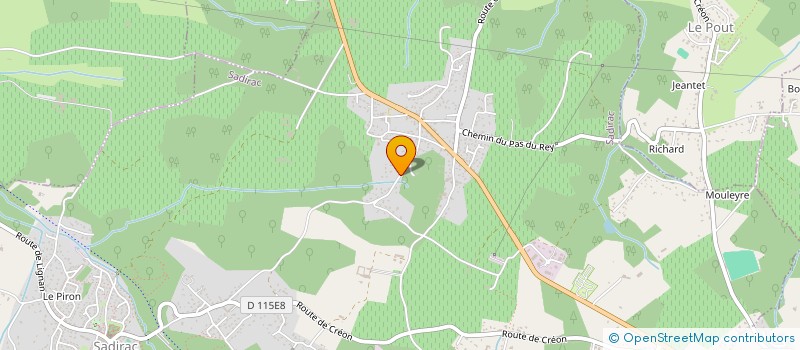 localisation de l'entreprise APAK SERVICES  SADIRAC