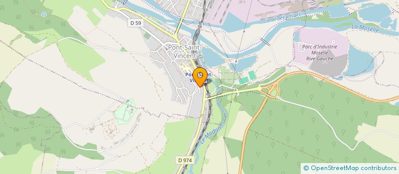 localisation de l'entreprise APAL  PONT-SAINT-VINCENT