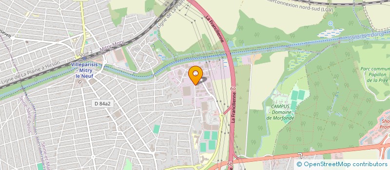 localisation de l'entreprise APAL FRANCE DIFFUSION  VILLEPARISIS