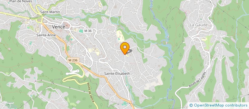 localisation de l'entreprise APALEHUE  VENCE