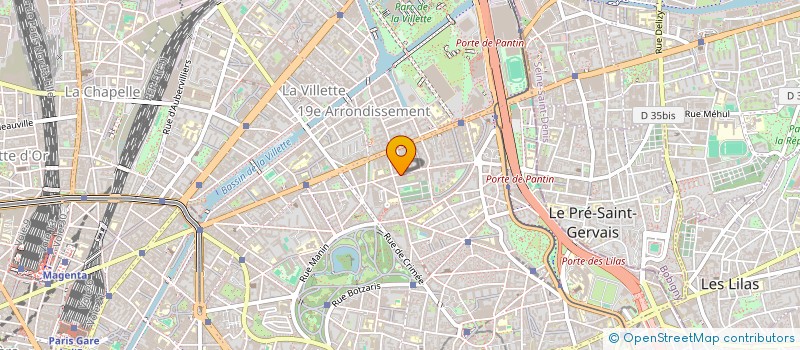 localisation de l'entreprise APALF  PARIS