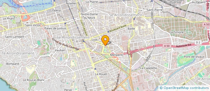 localisation de l'entreprise APAM à MARSEILLE