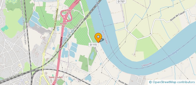 localisation de l'entreprise APAM  SAINT-LOUBES