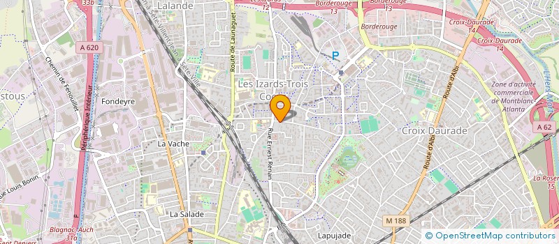 localisation de l'entreprise APANA à TOULOUSE