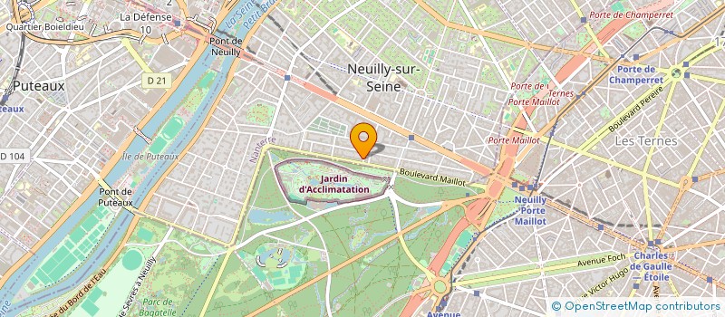 localisation de l'entreprise APANA FRANCE à NEUILLY-SUR-SEINE