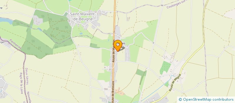 localisation de l'entreprise APAR  COULONGES-SUR-L'AUTIZE