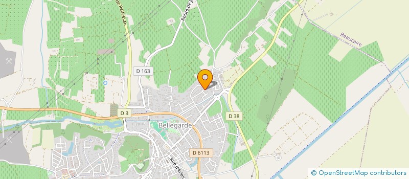 localisation de l'entreprise APAR DE LA M.A.S LES FERRIERES à BELLEGARDE
