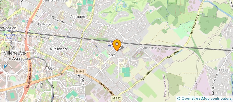 localisation de l'entreprise APARACINI IMMOBILIER LOCATIF à VILLENEUVE-D'ASCQ