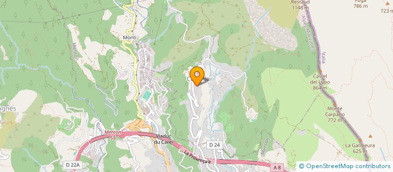 localisation de l'entreprise APARAMEDIS ASS PARA MED SOIN  CASTELLAR