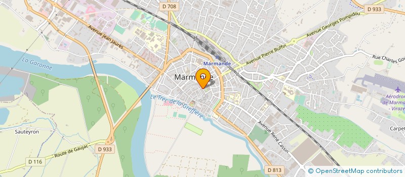 localisation de l'entreprise APARD OPTIC  MARMANDE