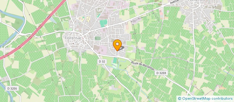localisation de l'entreprise APARED à FLORENSAC