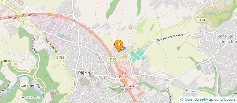 localisation de l'entreprise APARI  PLERIN