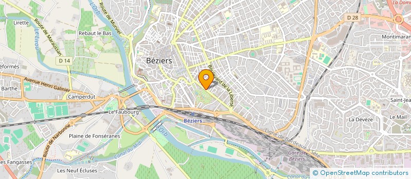 localisation de l'entreprise APARICI RENOVATION  BEZIERS