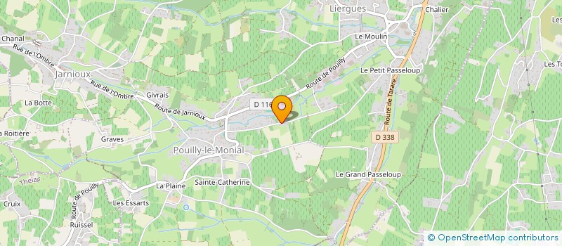 localisation de l'entreprise APARIMA à PORTE-DES-PIERRES-DOREES