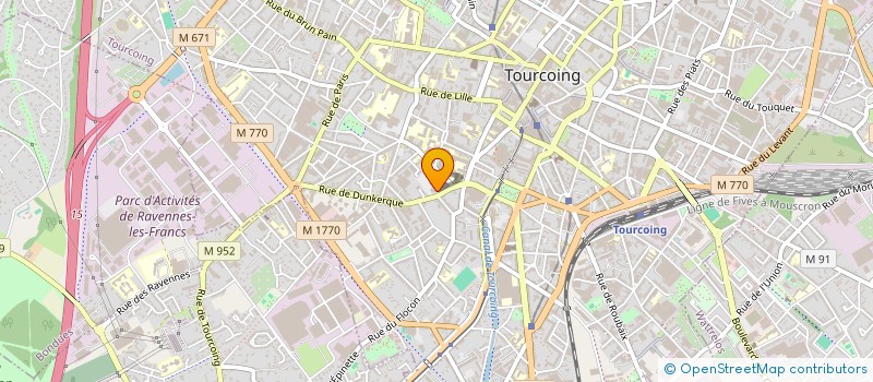 localisation de l'entreprise APART FRANCE à TOURCOING