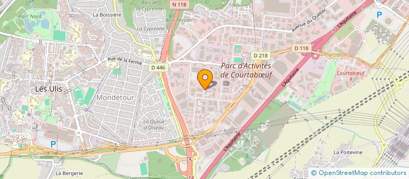 localisation de l'entreprise APARTE à LES ULIS