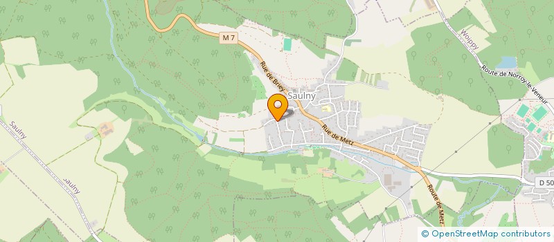 localisation de l'entreprise APARTE 57  SAULNY