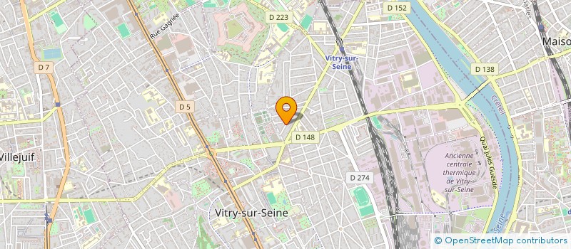 localisation de l'entreprise APARTE FINANCE  VITRY-SUR-SEINE